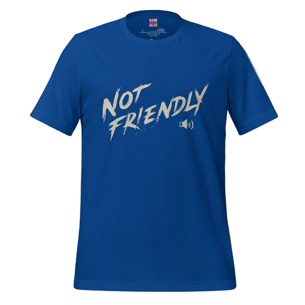 Not Friendly Shirt - tshirt - Game over Gear - True Royal - 4XL - 6433358_5322