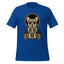 Sugar skull Corgi graphic tee in True Royal