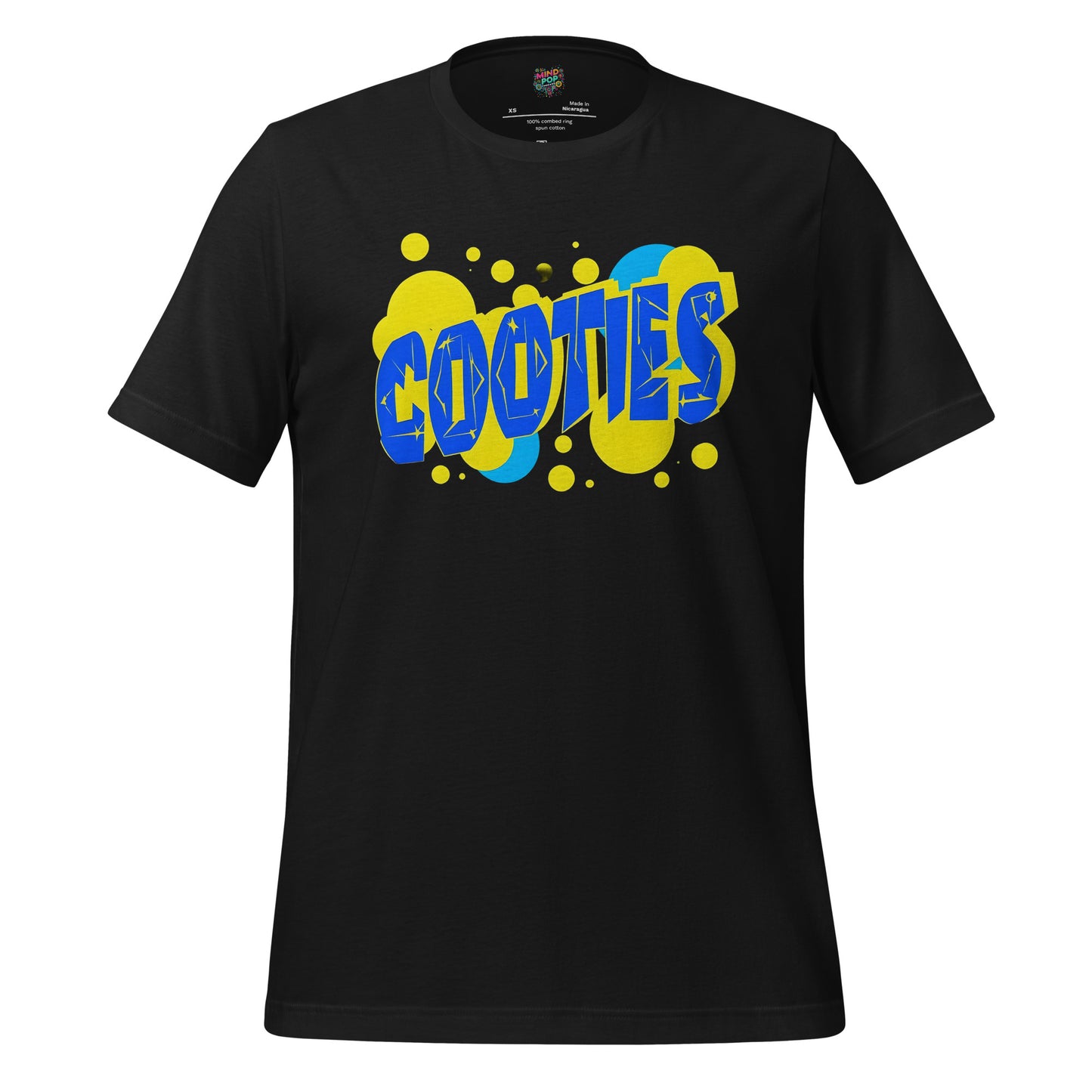 Cooties Retro Graphic Shirt Vintage Black