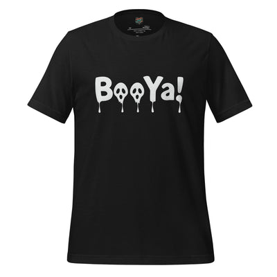 BooYa Ghost Shirt — Retro 90s Halloween Tee Vintage Black