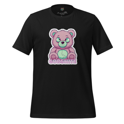 Gobshite Bear Shirt Vintage Black