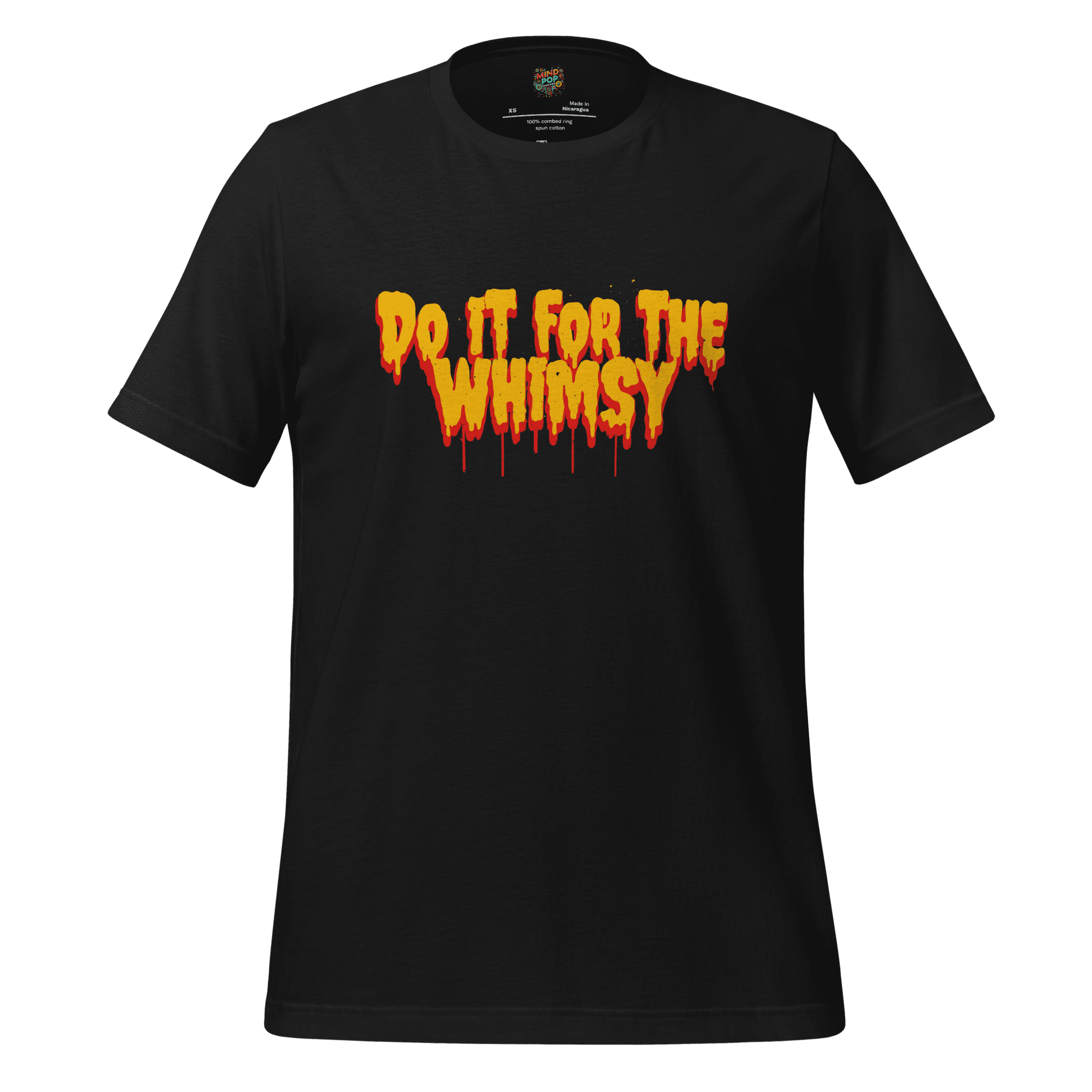 Do It for the Whimsy Tee — Dark Humor Graphic Shirt Vintage Black