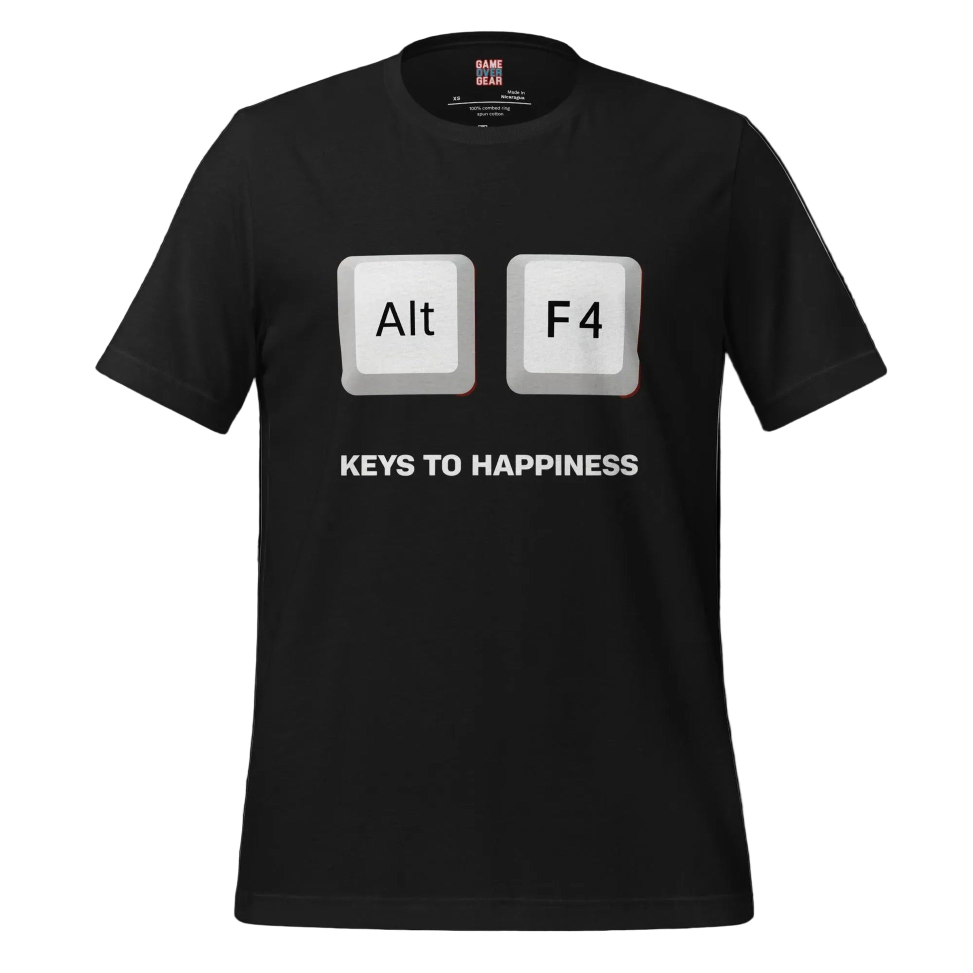 computer Buttons ALT + F4 tshirt Game Over Gear