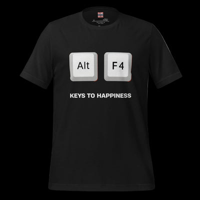 computer Buttons ALT + F4 tshirt Game Over Gear