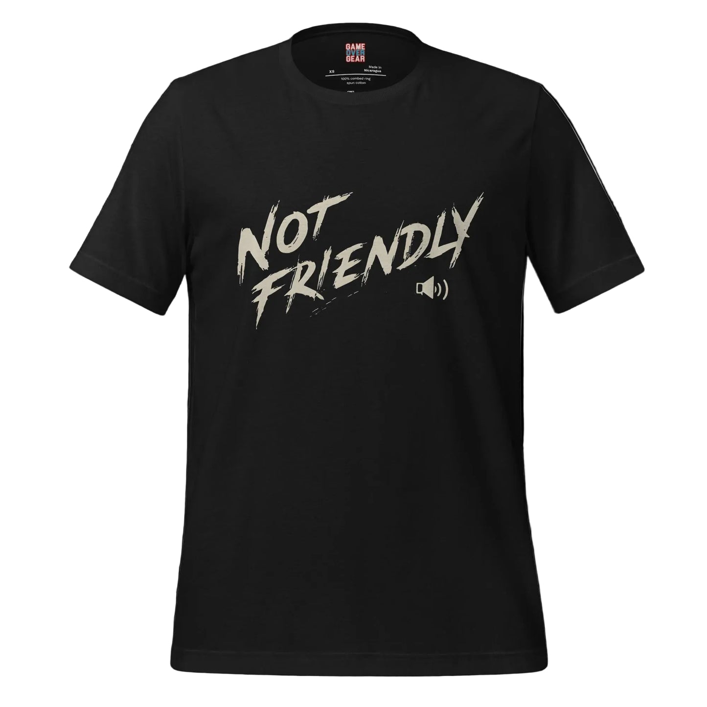 Not friendly arc raiders shirt by game over gear proximity chat