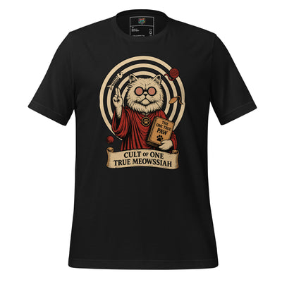 bow to the Meow Shirt - tshirt - MindPop Threads - Vintage Black - 2XL - 5541433_21598