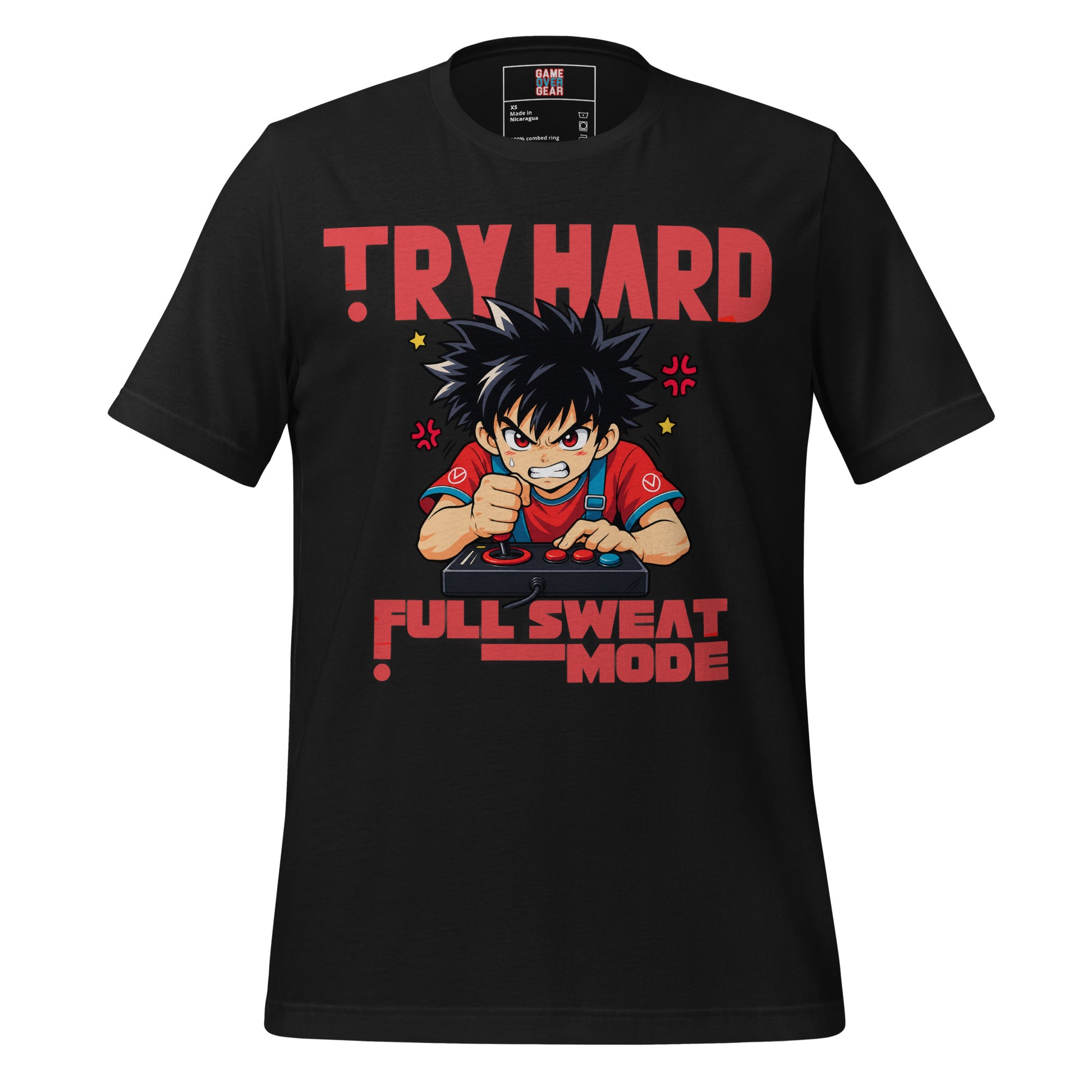 Anime Tryhard gamer shirt in Team Purple
