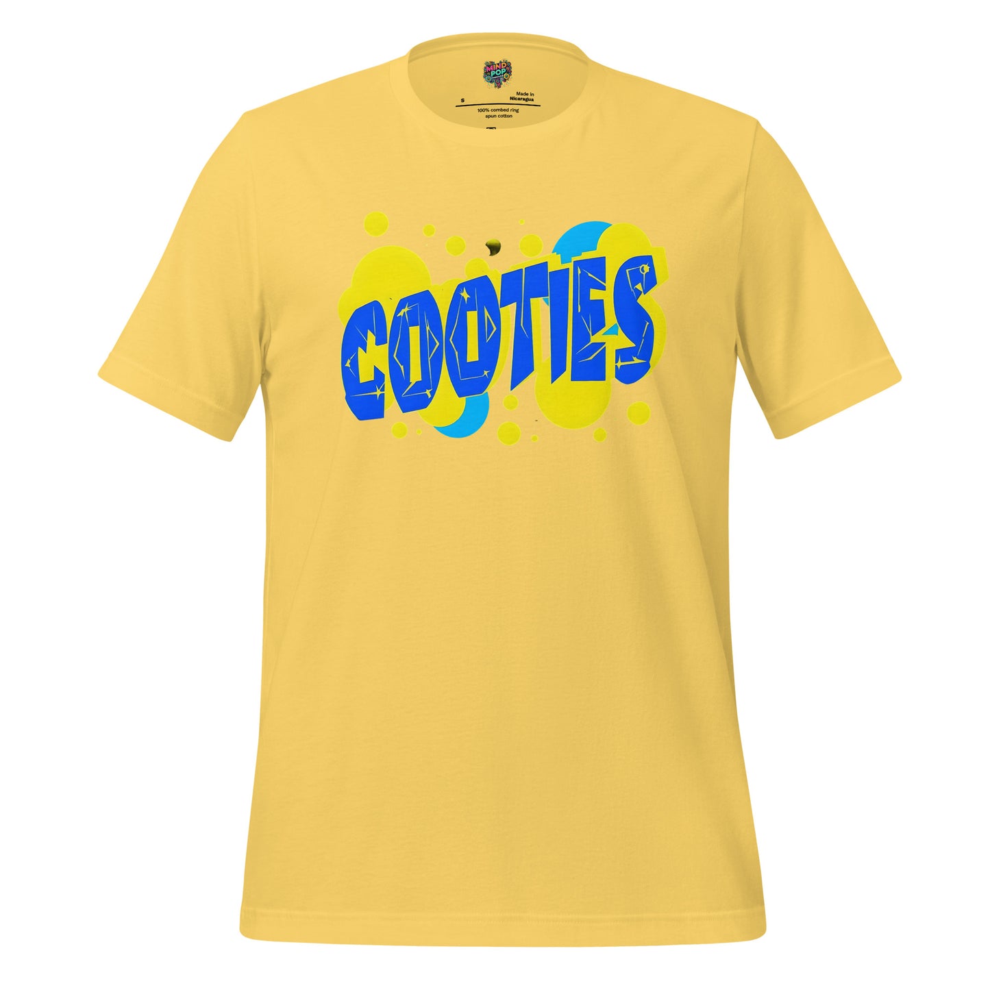 Cooties Retro Graphic Shirt Yellow