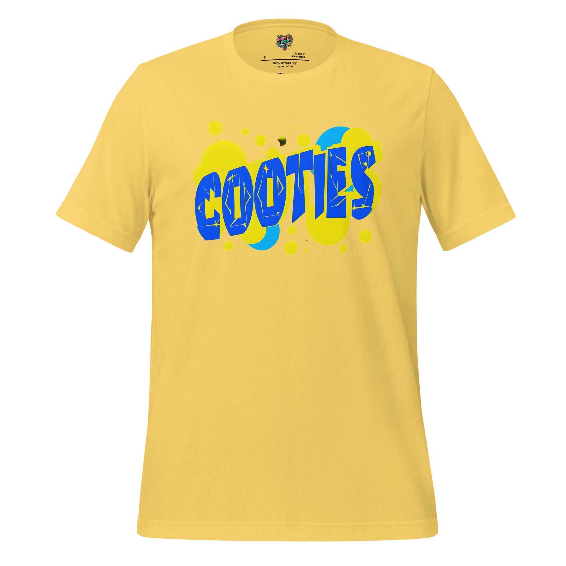 Cooties Retro Graphic Shirt Yellow