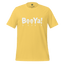 BooYa Ghost Shirt — Retro 90s Halloween Tee Yellow