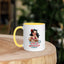 Perk Up Buttercup mug in Yellow, 11 oz