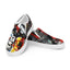 Queen of Ruin Women’s Slip-On Skater Sneakers – Punk Crown Canvas Shoes